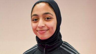 آية شحاتة لاعبة منتخب مصر للتايكوندو