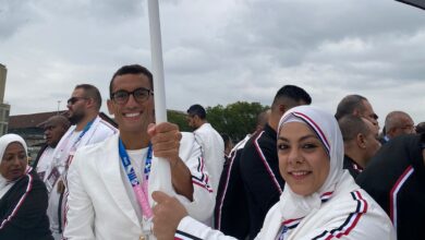 احمد الجندي وسارة سمير