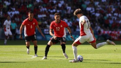 مباراة مصر و المغرب