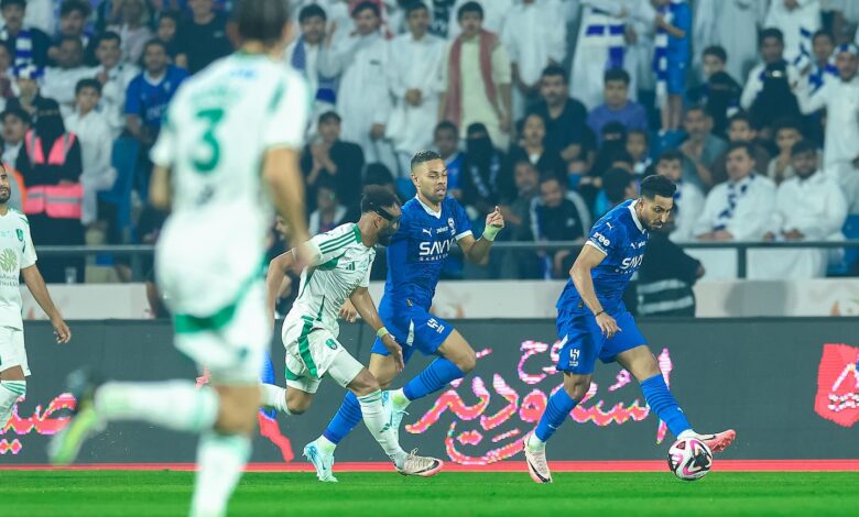 مباراة الهلال و أهلي جدة