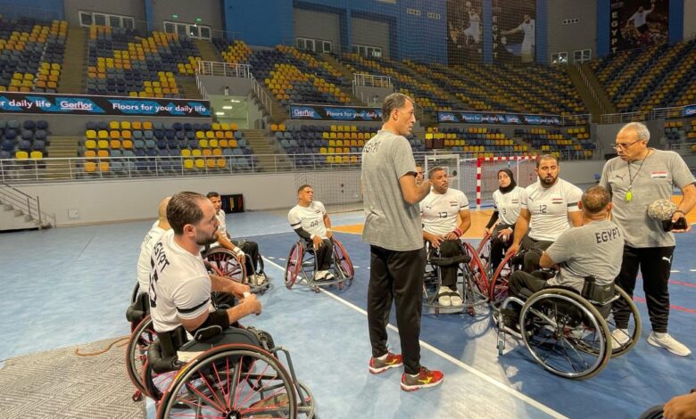 منتخب اليد للكراسى المتحركة