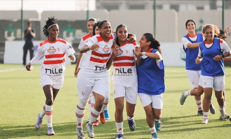 الفريق الاول لكرة القدم النسائية بنادي الزمالك