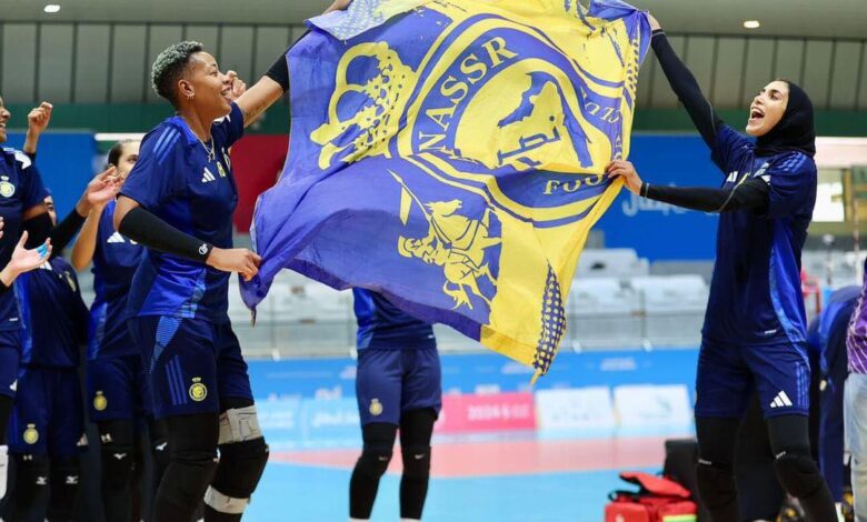 راندا رضوان تتوج بدورة الألعاب السعودية مع نادي النصر