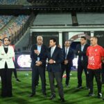 وزير الشباب والرياضة يلتقي بالمنتخب الوطني قبل مواجهة موريتانيا