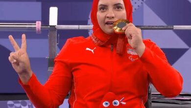 أفضل لاعبة - ريحاب أحمد رضوان لاعبة منتخب مصر لرفع الأثقال