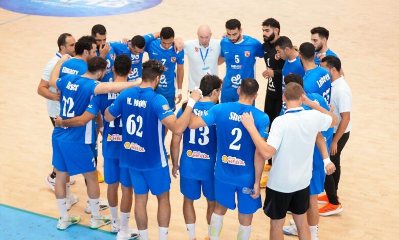 الفريق الأول لرجال كرة اليد بالنادي الأهلي