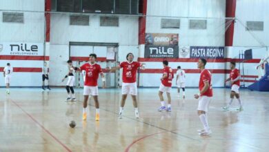 الأهلي والزمالك كرة يد شباب