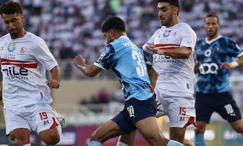 مباراة الزمالك وبيراميدز