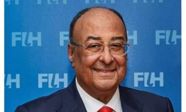 سيف حامد رئيس الاتحاد الافريقي للهوكي
