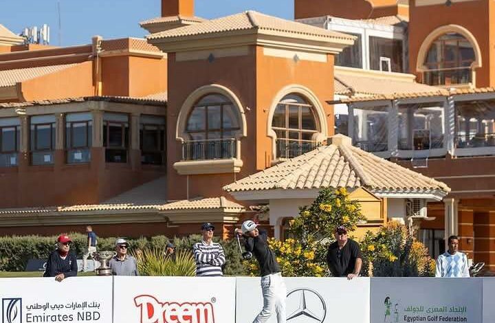 الدنمارك تقترب من لقب بطولة مصر الدولية للجولف