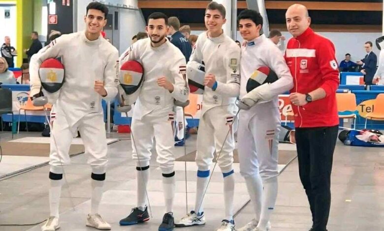 منتخب مصر لسلاح سيف المبارزة