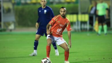 محمد مجدي افشة من مباراة الاهلي وانبي