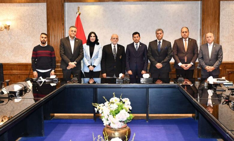 وزير الرياضة يستقبل مجلس إدارة اتحاد الرجبي