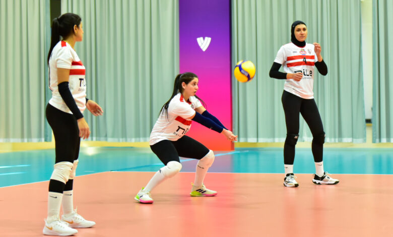 سيدات طائرة الزمالك بكأس العالم للأندية
