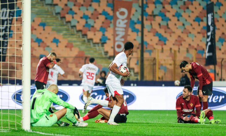 الزمالك مع سيراميكا كليوباترا