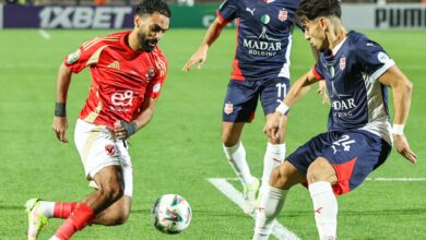 الأهلي مع شباب بلوزداد