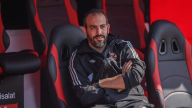 الدكتور أحمد جاب الله طبيب الفريق الأول لكرة القدم بالنادي الاهلي