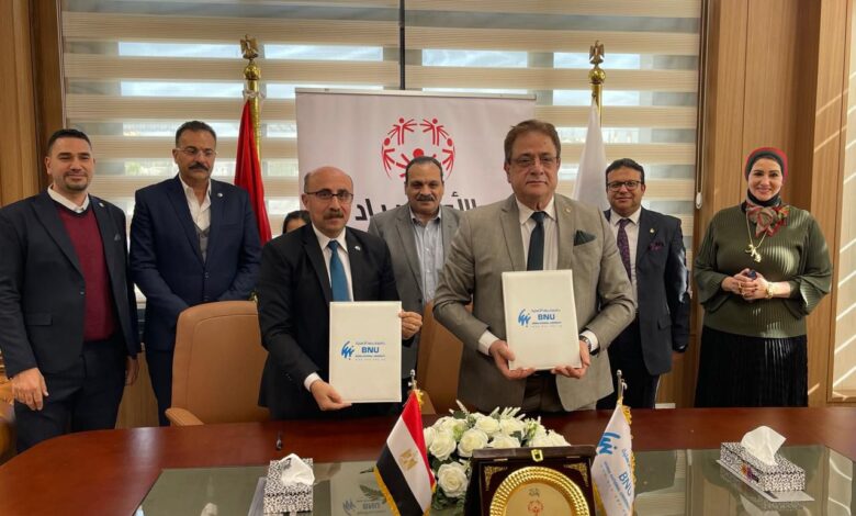 بروتوكول تعاون بين الأولمبياد الخاص المصري وجامعة بنها الأهلية