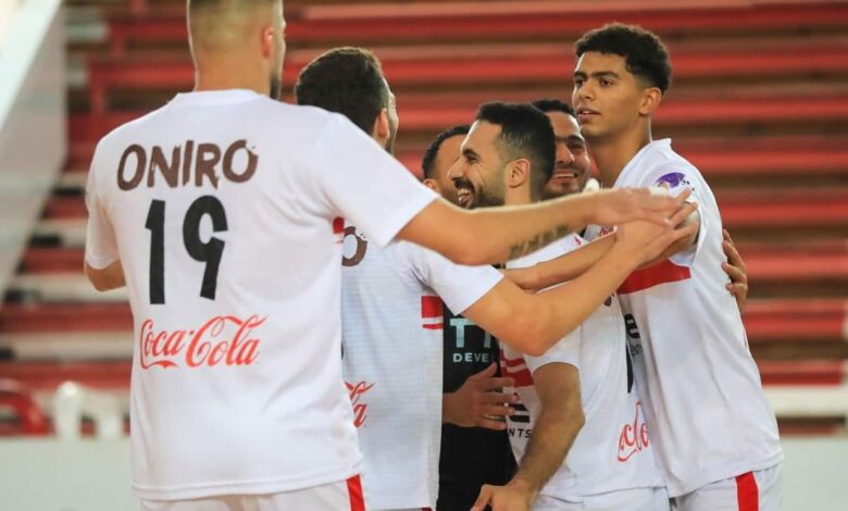 الفريق الأول لرجال الكرة الطائرة بنادي الزمالك