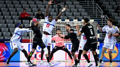 منتخب مصر لكرة اليد أمام فرنسا