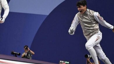 عبدالرحمن طلبه يتوج بذهبية كأس العالم لسلاح الشيش بكرواتيا