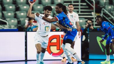 منتخب اليد أمام الرأس الأخضر