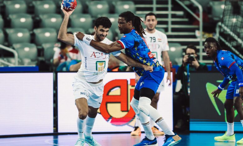 منتخب اليد أمام الرأس الأخضر