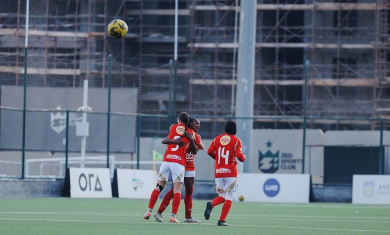 فريق كرة القدم سيدات بالنادي الاهلي