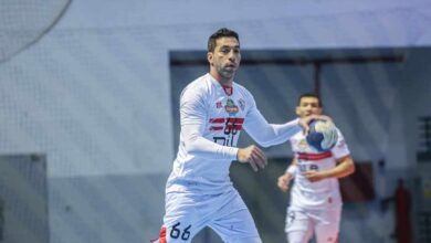 احمد الاحمر نجم يد الزمالك