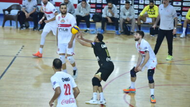 الفريق الأول لرجال الكرة الطائرة بنادي الزمالك