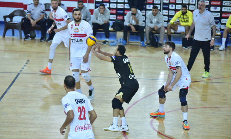 الفريق الأول لرجال الكرة الطائرة بنادي الزمالك