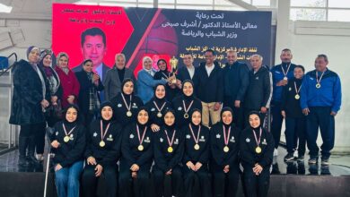 منتخب القاهرة يتوج ببطولة دوري مراكز الشباب لكرة السلة للصم بنات
