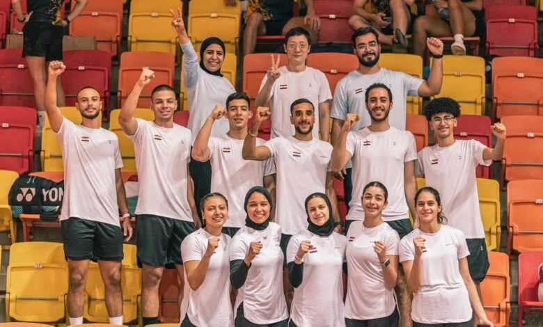 منتخب مصر للريشة الطائرة