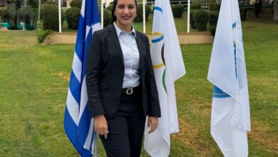 آية مدني، عضو اللجنة الأولمبية الدولية