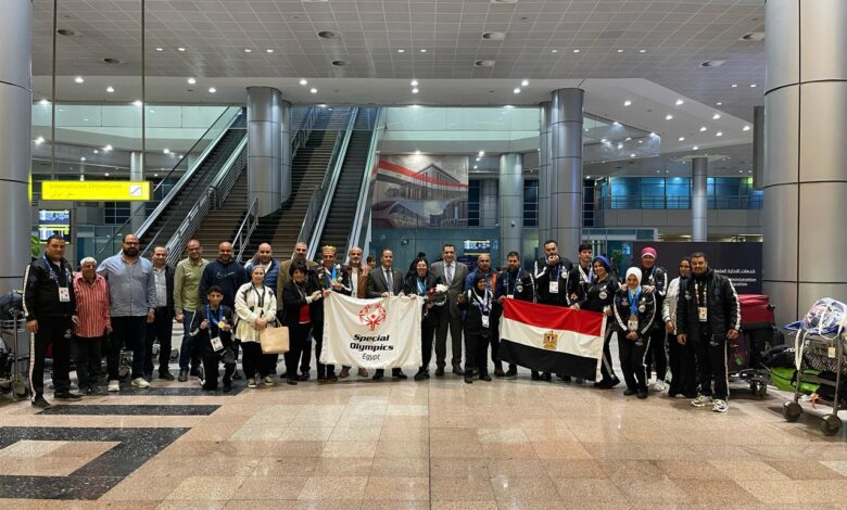 وزير الرياضة يهنئ بعثة الأولمبياد الخاص المصري