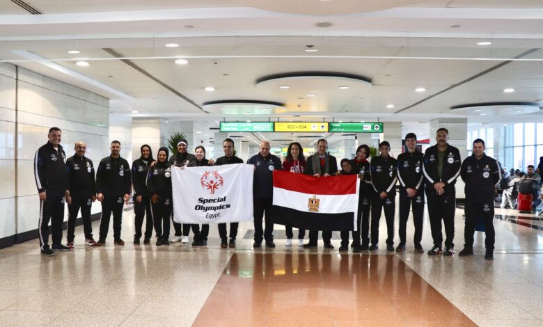 بعثة الأولمبياد الخاص المصري تطير إلى إيطاليا للمشاركة في الألعاب العالمية الشتوية