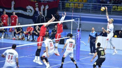 قمة الاهلي والزمالك للكرة الطائرة