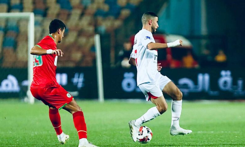 الزمالك ومودرن سبورت