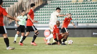 من مباراة الاهلي وطلائع الجيش بكأس عاصمة مصر
