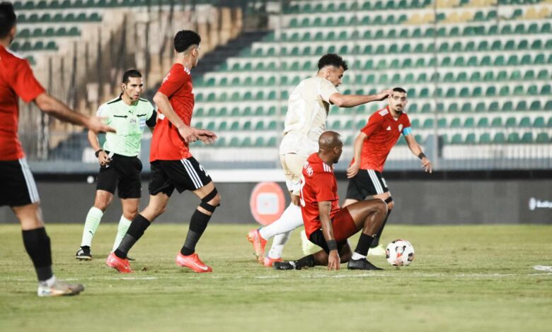 من مباراة الاهلي وطلائع الجيش بكأس عاصمة مصر