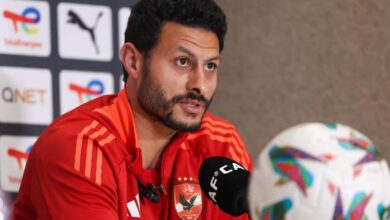 محمد الشناوي حارس مرمى النادي الأهلي