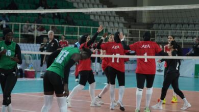سيدات طائرة الاهلي