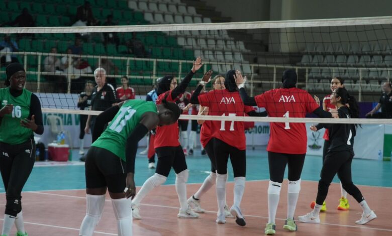 سيدات طائرة الاهلي