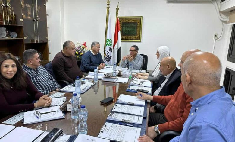 مجلس إدارة اتحاد الكرة الطائرة برئاسة المهندس ياسر قمر