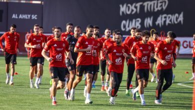 الأهلي يستأنف تدريباته استعدادًا لمباراة الإياب أمام الهلال السوداني