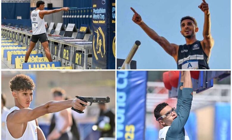 رجال مصر يتأهلون بالعلامة الكاملة لنهائي كأس العالم للخماسي الحديث بالمجر