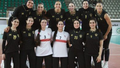 سيدات طائرة الزمالك