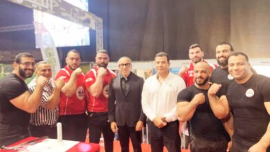 منتخب مصر لمصارعة الذراعين
