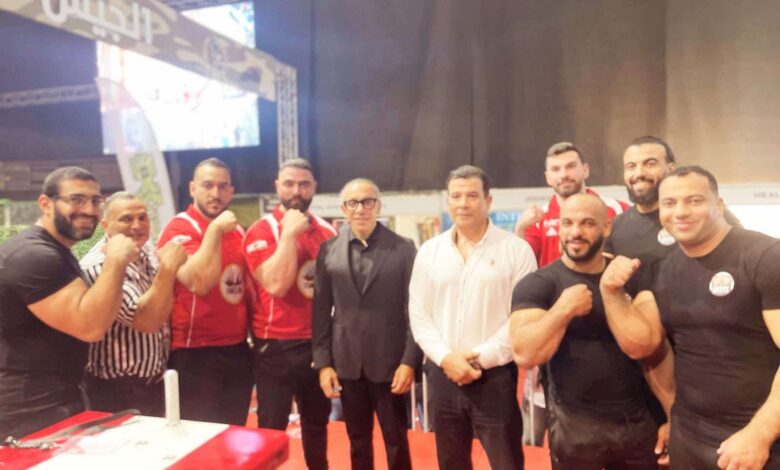 منتخب مصر لمصارعة الذراعين