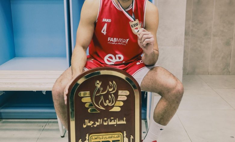 إيهاب أمين لاعب سلة الأهلي